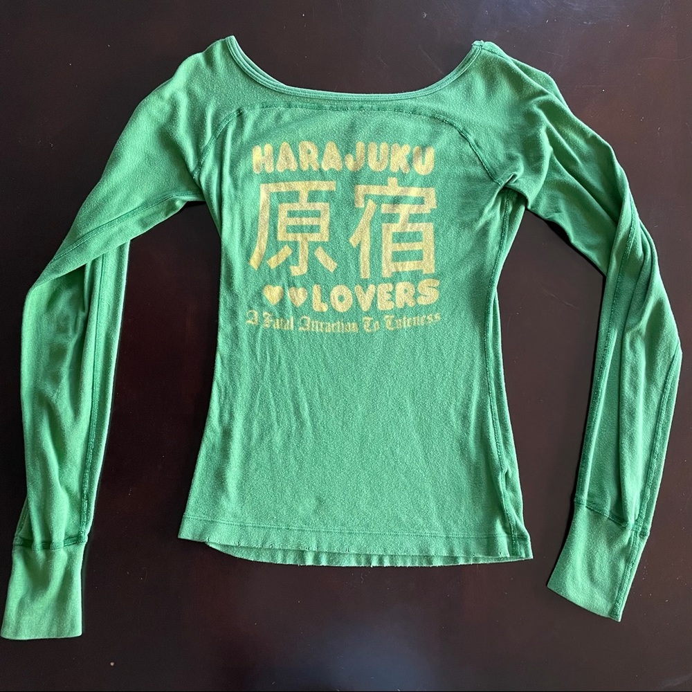 Harajuku Lovers long sleeve shirt
